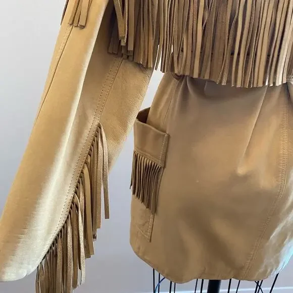 Vintage Western Fringe Jacket - Picture 9 of 14